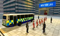 Transport Prisoner: Police City Bus Driving Game Screen Shot 0
