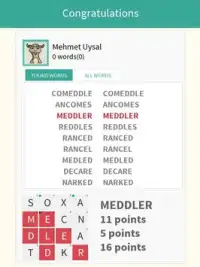 Wordmetric - Multiplayer Screen Shot 13