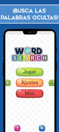Búsqueda de Palabra - Juegos de palabras gratis Screen Shot 0