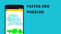 Cartes Quiz Puzzle 2020 - Sénégal - Régions ... Screen Shot 2