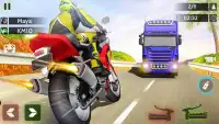 autopista moto carreras truco Screen Shot 1