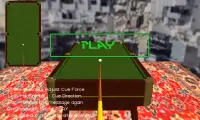 billiard game Screen Shot 0