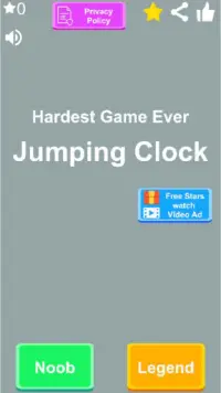 Frustrating Game Ever: Jumping Clock Screen Shot 0