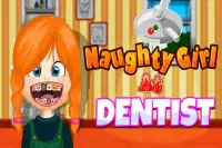 Naughty Girl At Dentist Screen Shot 0