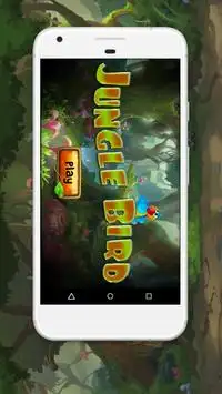 Jungle Flappy Bird - Dark World Screen Shot 0