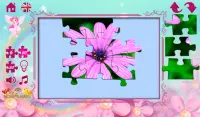 Пазлы для девочек: цветы Screen Shot 4