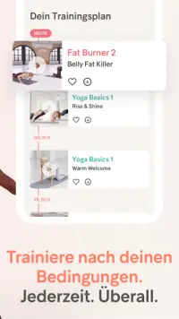 Gymondo: Fitness & Yoga Screen Shot 6