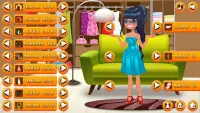 принцесса моды одеваются - игры для девочек Screen Shot 0