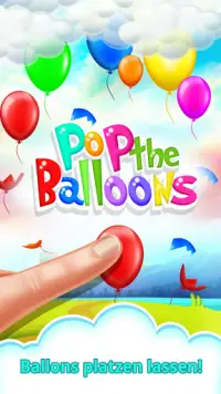 Ballons Platzen Spiele für Babys Screen Shot 0