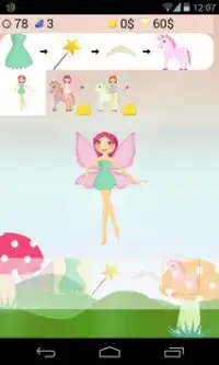 fairy dress up games Screen Shot 2