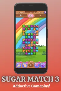 Sugar Match 3: Candy Blast Game 2021 Screen Shot 2