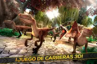 Dinosaurio Jurásico 3D - Simulación de Carreras Screen Shot 0