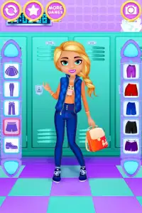 School Dress Up Girls Games Screen Shot 4