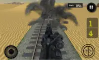 गनशिप बुलेट ट्रेन: बाधा दौड़ Screen Shot 6