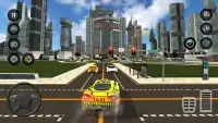 City Taxi Driving Sim 2017 Screen Shot 10