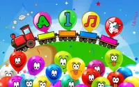 Balloon Pop Kids Games Screen Shot 0