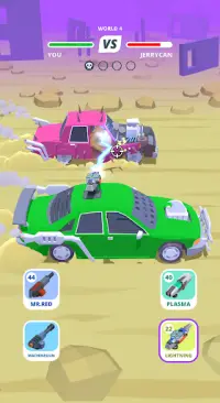 Desert Riders - Car Battle Game Screen Shot 1