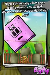 Big Pig - physics puzzle game Screen Shot 2