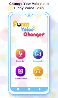 Voice Changer - Funny Recorder Screen Shot 0