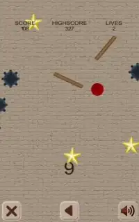 Red Rolling Ball Screen Shot 5