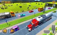 Offroad Oil Tanker Truck Transporter: Driving Sim Screen Shot 5