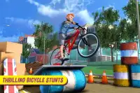 BMX Bicycle Stunts Balap Game Screen Shot 5