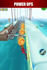 Endless Lady running princess game Screen Shot 2