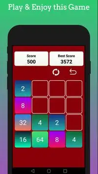 2048 Game: Unlimited Puzzle 2048 Original Game Screen Shot 3