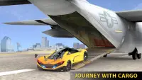 piloto de avión transporte de automóviles sim 2019 Screen Shot 0