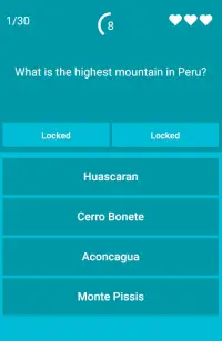 Peru Quiz Screen Shot 1