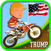 Donald Trump Hill Climb Racing