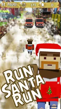 Christmas Farm Cowboy Run Screen Shot 2