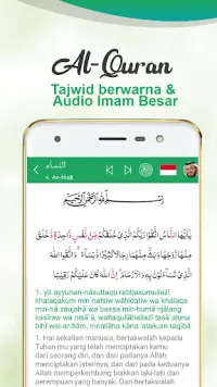 Panduan Muslim:  Waktu Shalat, Azan, Quran & Qibla Screen Shot 4