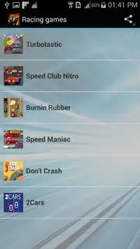 Racing Games Screen Shot 0