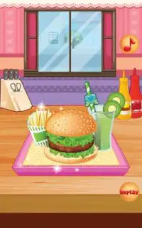 Burger Maker - Kids game Screen Shot 8