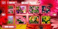 Flowers jigsaw puzzle Screen Shot 3