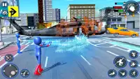 Stickman Rope Hero Gangster - Stickman Ice Hero 3D Screen Shot 5