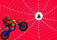 spider kid motocross Screen Shot 0