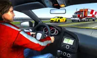 Highway Traffic Racing in Car : Endless Racer Screen Shot 0