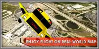 Flying Bus Driver: 3D Simulator Screen Shot 7