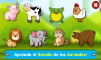 Bebés y niños juego educativo Screen Shot 2