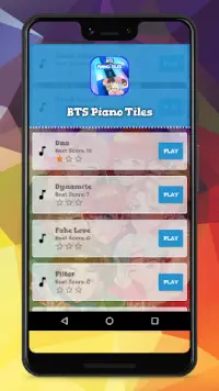 BTS - Piano Tiles Dynamite Screen Shot 1