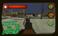 Shoot The Zombie: Dead City 3D Screen Shot 2