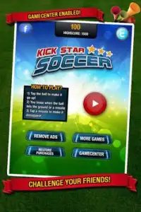 Kick Star Soccer - Keepy Uppy Screen Shot 4