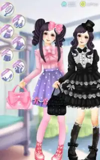 Lolita Doll anime dressup Screen Shot 2