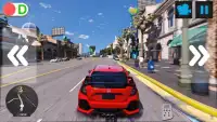 City Driver Honda Civic Simulator Screen Shot 0