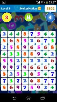 Pastime game : Math Speed Screen Shot 1