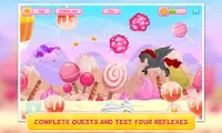 Pony in Candy World - Juego de arcade Screen Shot 4