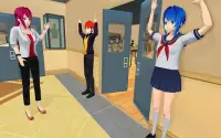 Anime School Girl High School Teacher Simulator 3D Screen Shot 3