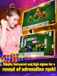 Mahjong 3Players (English) Screen Shot 9